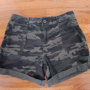 Camouflage Women's Jean Shorts
